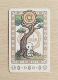 Porte-Badge Rigide Premium – Édition "Kodame-Crutal" (Design Manga)
