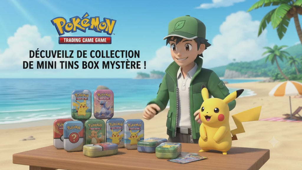 🎁 Mini Tin Mystère Pokémon – Édition Dresseur
